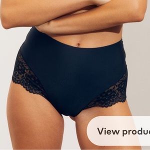 H & M High Waisted Briefs with Lace